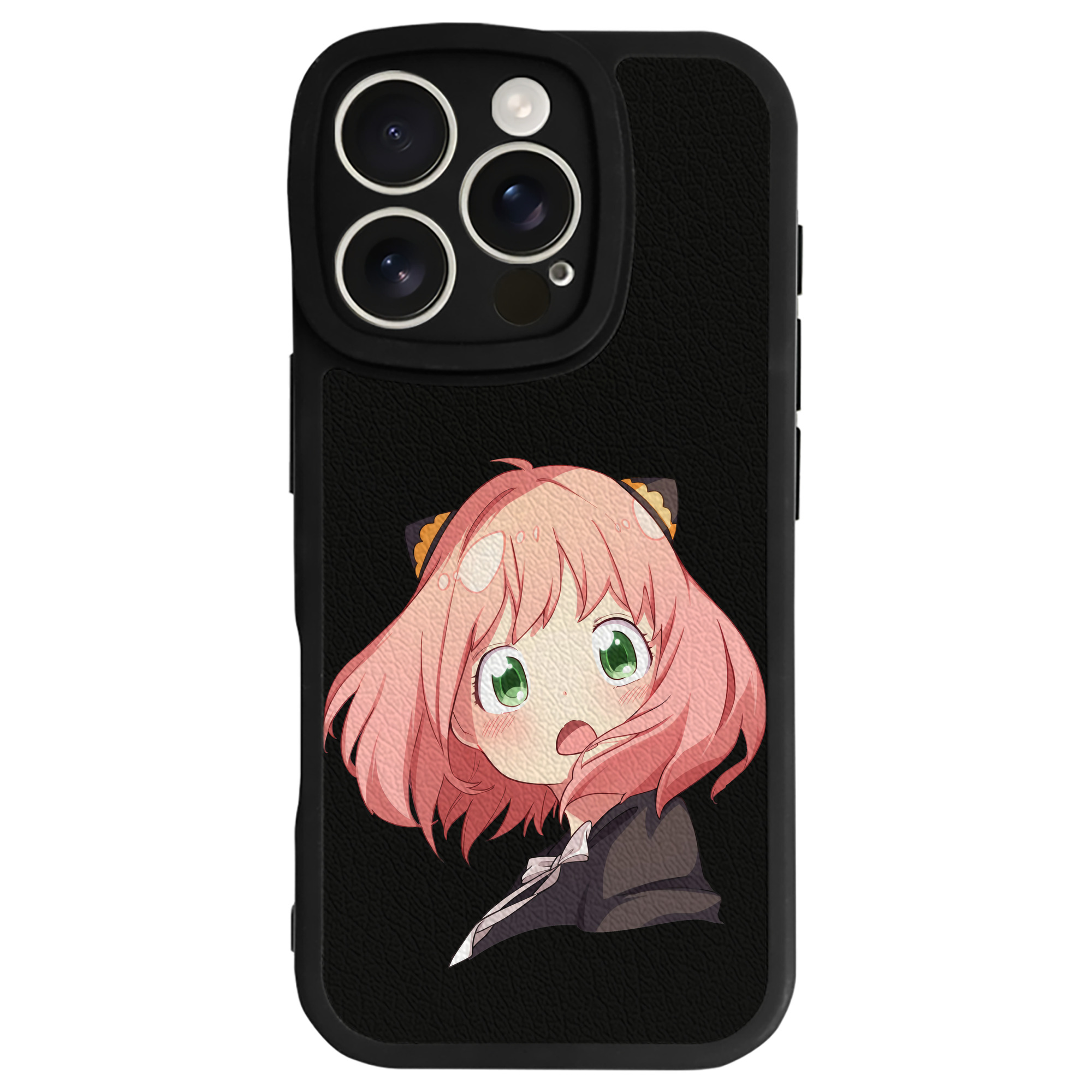 （画像用） SPY×FAMILY间谍家家酒 【iPhone 16シリーズ対応】シリコンスマホケース（レザー調） 材質：シリコン